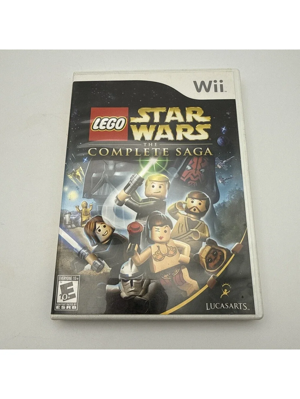 LEGO Star Wars-The Complete Saga (Nintendo Wii, 2007) CIB - Untested